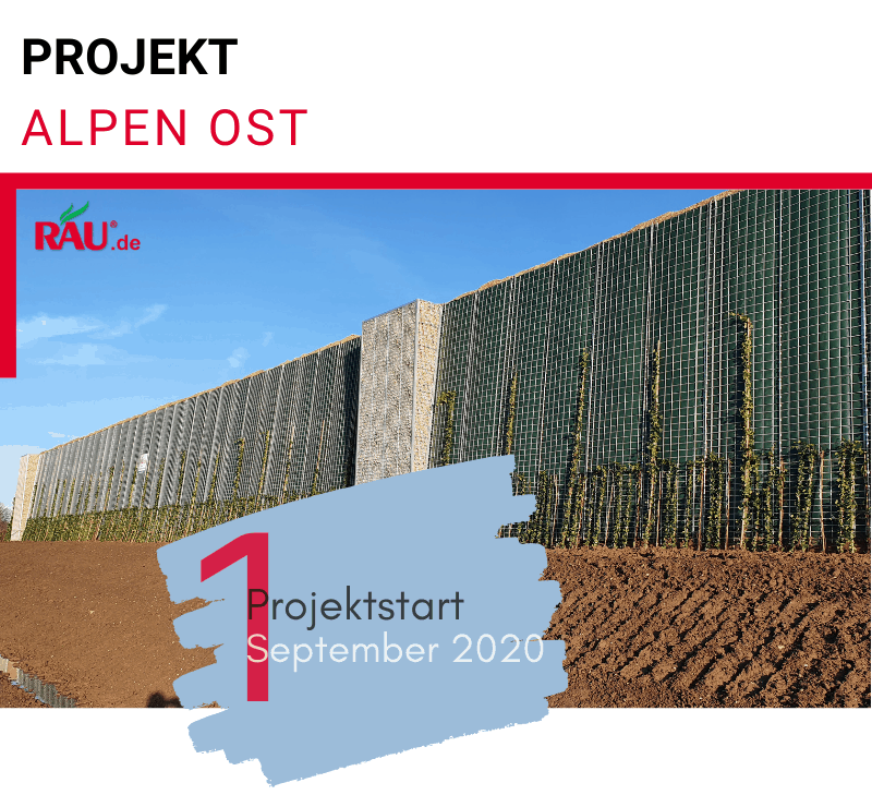 Lange-Laermschutzwand-bepflanzt-mit-Monolith-entlang-eines-Bauwegs